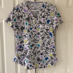 Elle Scrub Top